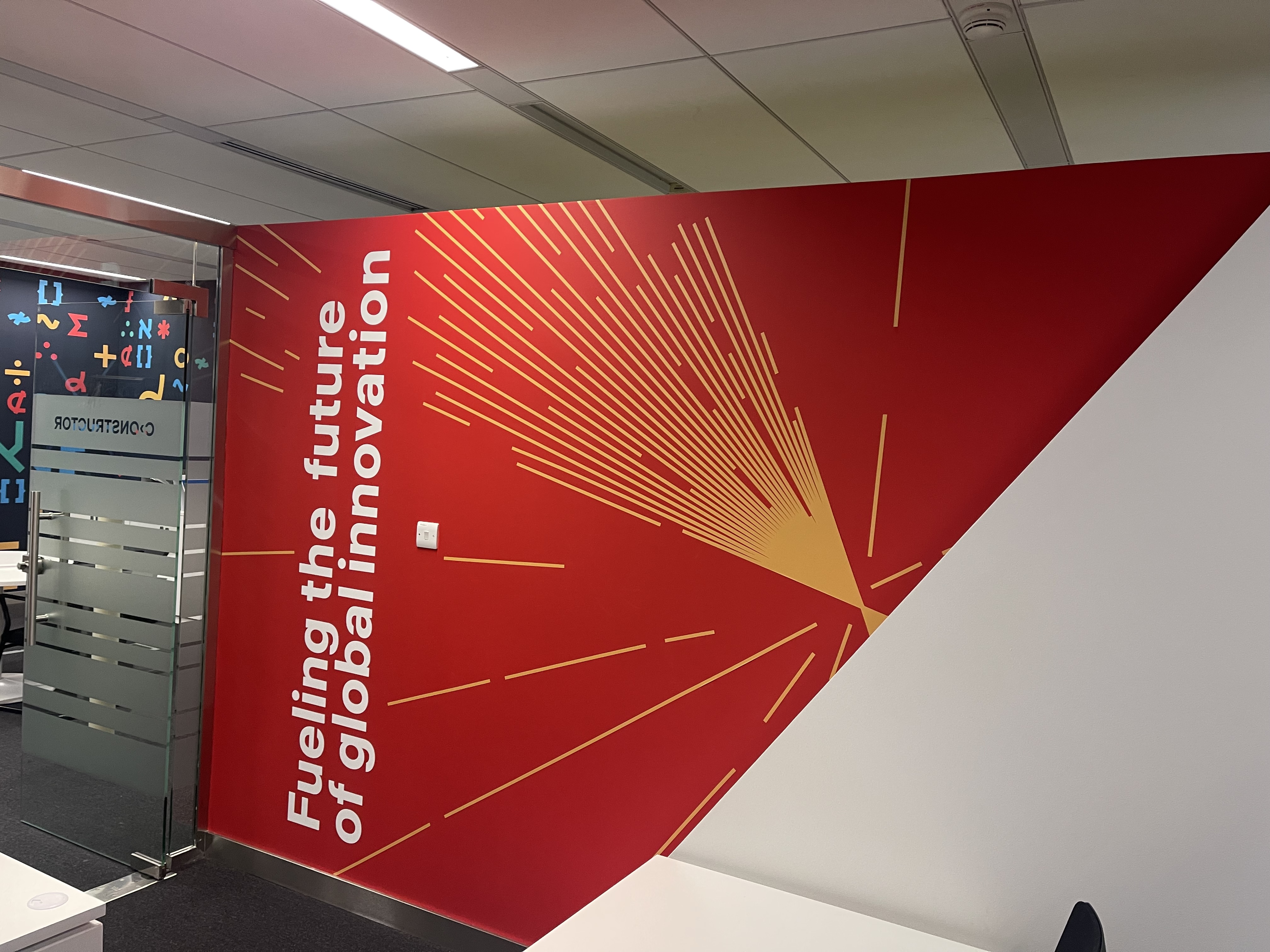 Digital Printed Wall Branding
